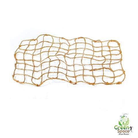 Natural coconut fiber coir twine net 50×200 cm for eco-friendly gardening