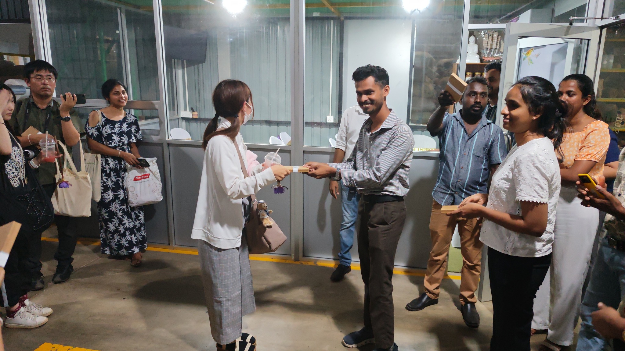 Japanese Students Visit Green Space Holdings