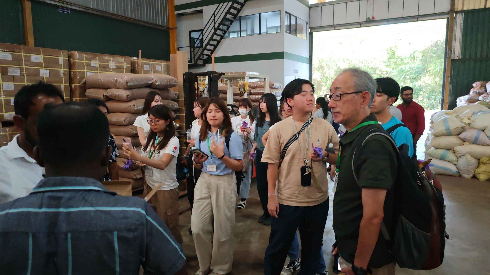 Japanese Students Visit Green Space Holdings