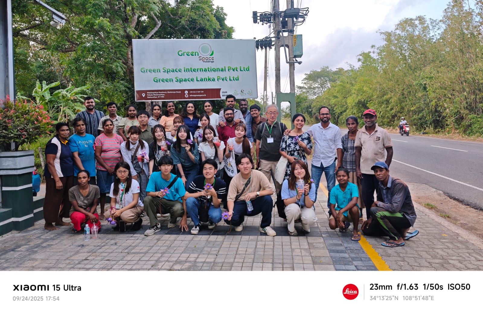 Japanese Students Visit Green Space Holdings