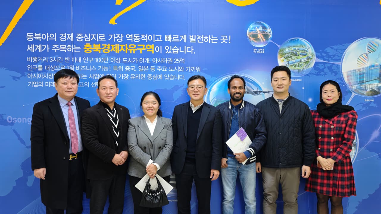 Green Space Lanka Cooperates with Korea in Cheongju Visit