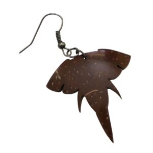 Coconut Elephant Shape Earrings