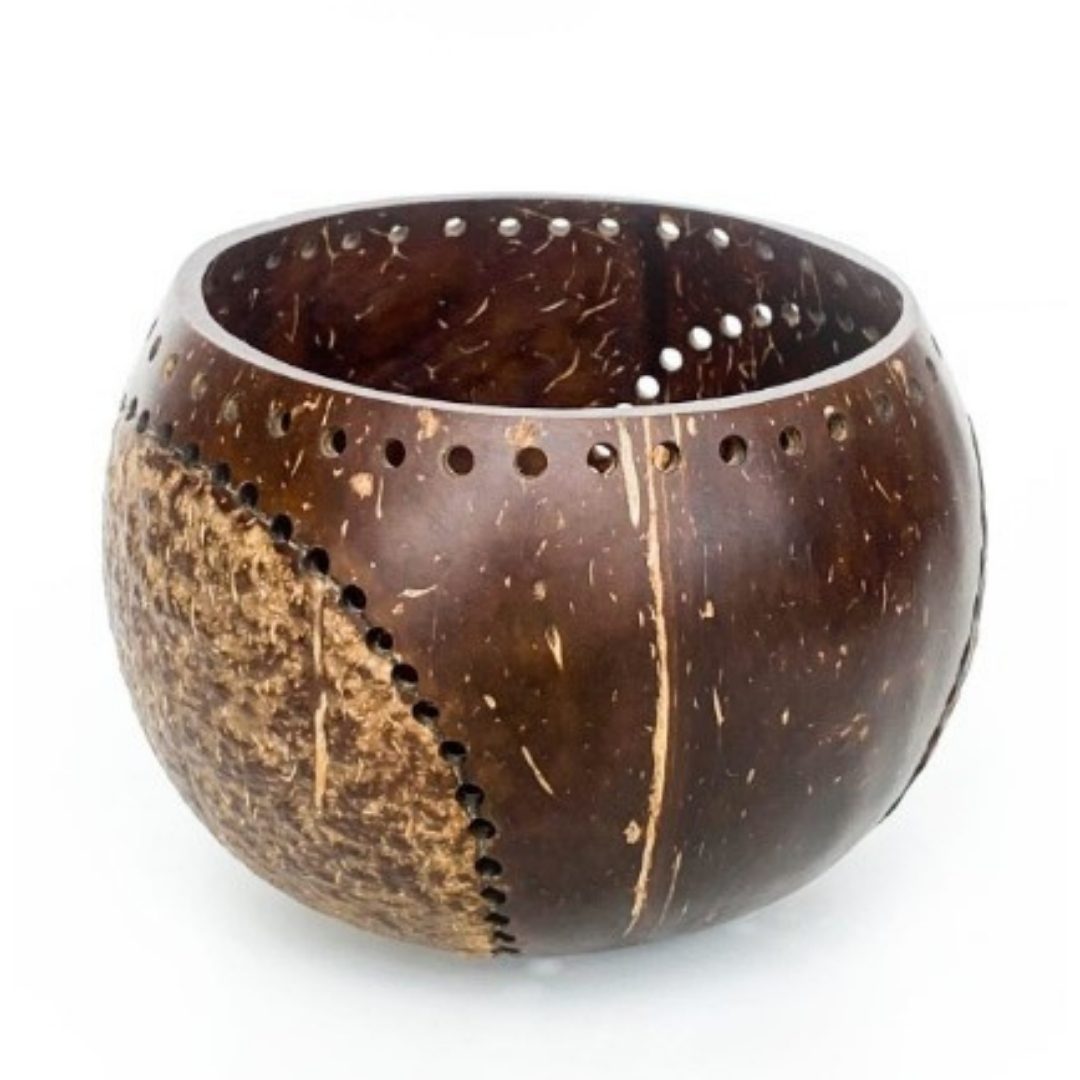 Coco Shell Candle Holder